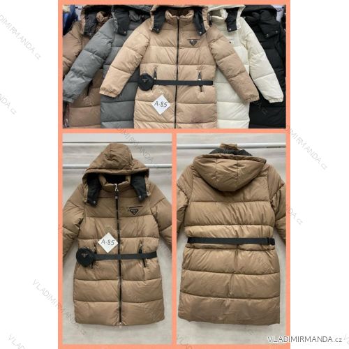 Bunda/Kabát zimní dámský (M-3XL) POLSKÁ MÓDA HKW218166C20