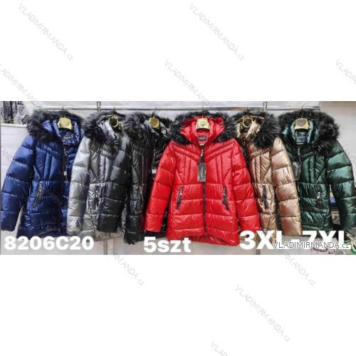 Women's oversized winter jacket (5XL-9XL) POLISH FASHION HKW21964