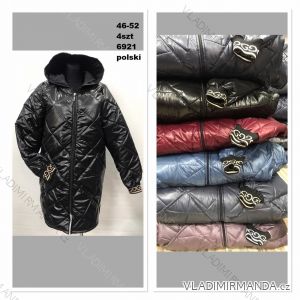 Kabát flaušový beránek s kapucí na zip dámský (L/XL ONE SIZE) ITALSKá MóDA IM321569