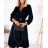 Women's Long Sleeve Dress (S / M ONE SIZE) ITALIAN FASHION imwa216700