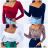 T-shirt long sleeve women (S / M ONE SIZE) ITALIAN FASHION IMWA217369