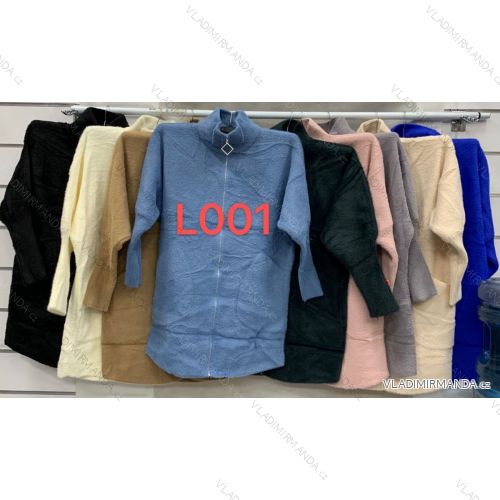 Zip Hooded Jacket Long Sleeve Women's Plus Size (3XL-8XL) POLISH FASHION PMWT21T21-69