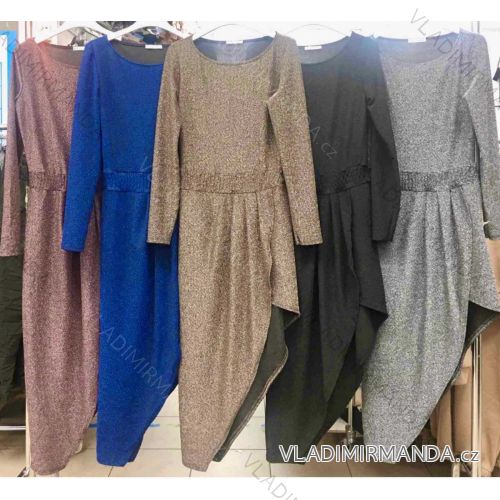 Dress with 3/4-sleeve ladies pocket (uni sl) ITALIAN Fashion IM3181746