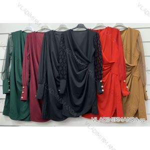 Dress with 3/4-sleeve ladies pocket (uni sl) ITALIAN Fashion IM3181746