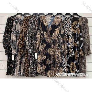 Dress with 3/4-sleeve ladies pocket (uni sl) ITALIAN Fashion IM3181746