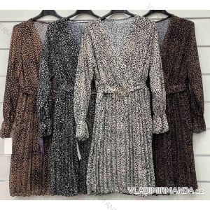 Dress with 3/4-sleeve ladies pocket (uni sl) ITALIAN Fashion IM3181746