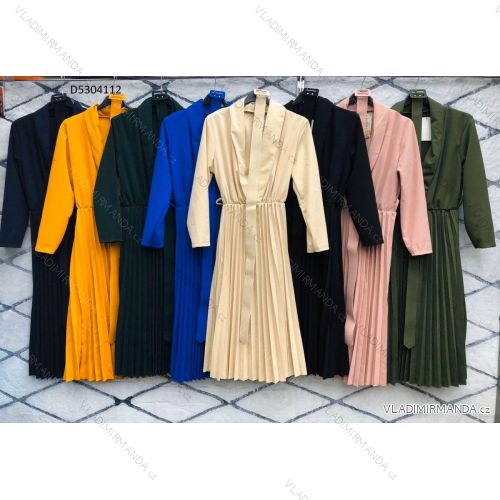 Summer Summer Carmen Long Sleeve Dress (S / M / L ONE SIZE) ITALIAN FASHION IMWC216138
