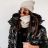 Winter hat with pompon women (ONE SIZE) POLADN PRODUCT PV821005