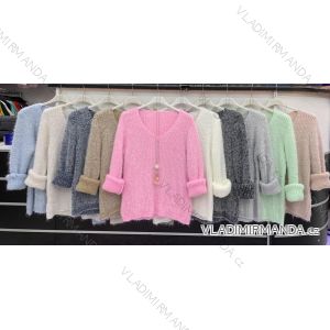 Dress with 3/4-sleeve ladies pocket (uni sl) ITALIAN Fashion IMWD20535