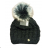 Women's warm winter fleece hat (ONE SIZE) WROBI POLAND PV321190