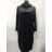 Kabát flaušový beránek s kapucí na zip dámský (L/XL ONE SIZE) ITALSKá MóDA IM321569