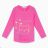 T-shirt long sleeve with sequins children's girl (98-128) KUGO K1937