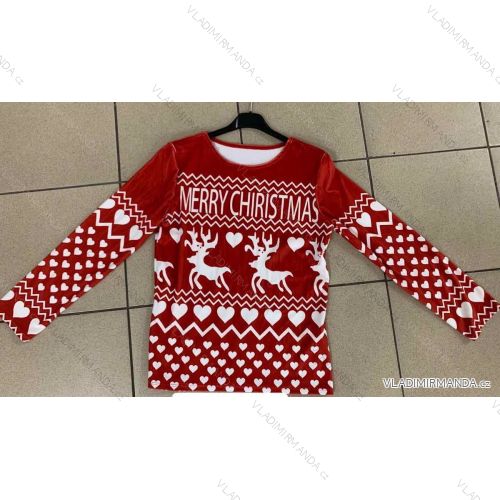 Tričko elegantní dlouhý rukáv dámské (UNI S/M) ITALSKÁ MÓDA IMM20954