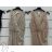 Šaty elegantní dlouhý rukáv dámské (S/M ONE SIZE) ITALSKÁ MÓDA IMWM217234