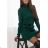 Dress with 3/4-sleeve ladies pocket (uni sl) ITALIAN Fashion IMWD20527