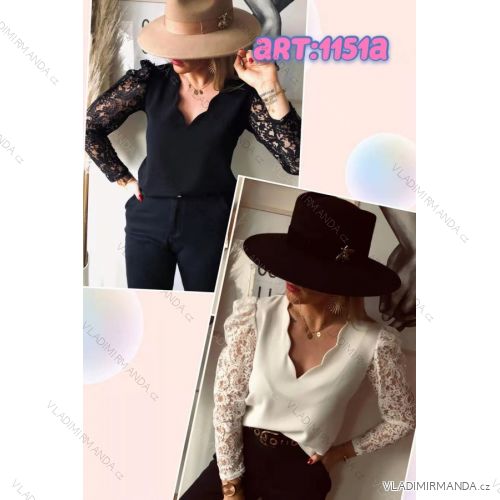 Women's long sleeve blouse (S / M ONE SIZE) ITALIAN FASHION IMWA201071