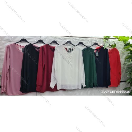 Women's long sleeve blouse (S / M ONE SIZE) ITALIAN FASHION IMWA201071
