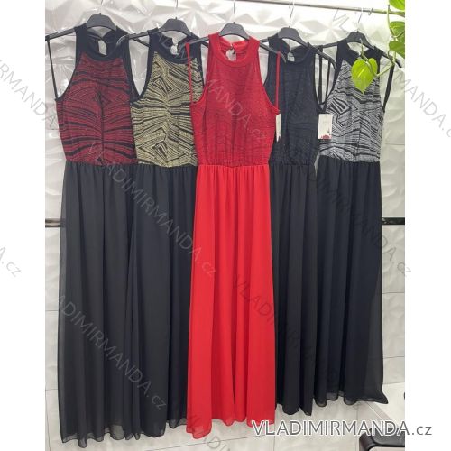 Dress with 3/4-sleeve ladies pocket (uni sl) ITALIAN Fashion IM3181746
