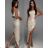 Dress with 3/4-sleeve ladies pocket (uni sl) ITALIAN Fashion IM3181746