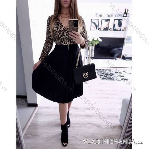 Dress with 3/4-sleeve ladies pocket (uni sl) ITALIAN Fashion IM3181746