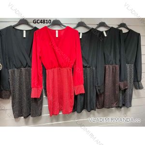Dress with 3/4-sleeve ladies pocket (uni sl) ITALIAN Fashion IMWD20529