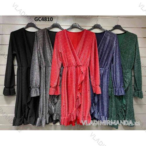 Dress with 3/4-sleeve ladies pocket (uni sl) ITALIAN Fashion IMWD20529