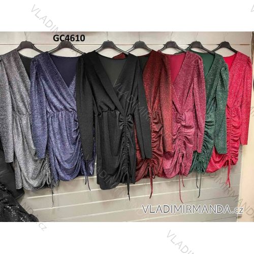 Dress with 3/4-sleeve ladies pocket (uni sl) ITALIAN Fashion IMWD20529