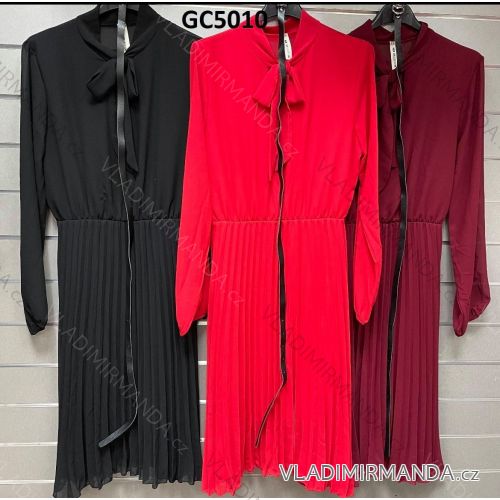 Dress with 3/4-sleeve ladies pocket (uni sl) ITALIAN Fashion IMWD20529