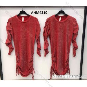 Dress with 3/4-sleeve ladies pocket (uni sl) ITALIAN Fashion IMWD20529