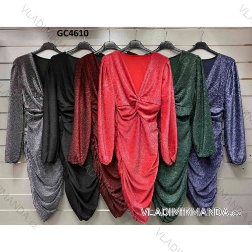 Dress with 3/4-sleeve ladies pocket (uni sl) ITALIAN Fashion IMWD20529