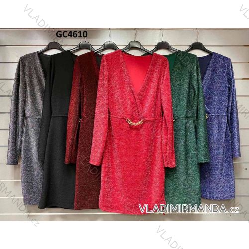 Dress with 3/4-sleeve ladies pocket (uni sl) ITALIAN Fashion IMWD20529
