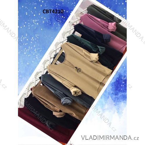 Dress with 3/4-sleeve ladies pocket (uni sl) ITALIAN Fashion IMWD20527