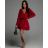 Women's Long Summer Long Sleeve Dress (S / M ONE SIZE) ITALIAN FASHION IMWG216100