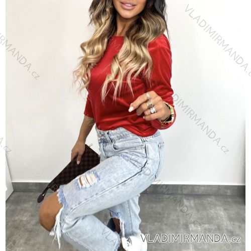 T-shirt long sleeve women (S / M ONE SIZE) ITALIAN FASHION IMWA217369
