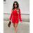 Women's Long Summer Long Sleeve Dress (S / M ONE SIZE) ITALIAN FASHION IMWG216100