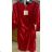Šaty elegantní dlouhý rukáv dámské (S/M ONE SIZE) ITALSKÁ MÓDA IMM211535