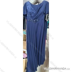 Šaty elegantní dlouhý rukáv dámské (S/M ONE SIZE) ITALSKÁ MÓDA IMM211535