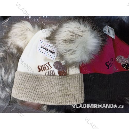 Winter hat with pompon women (ONE SIZE) PV821004
