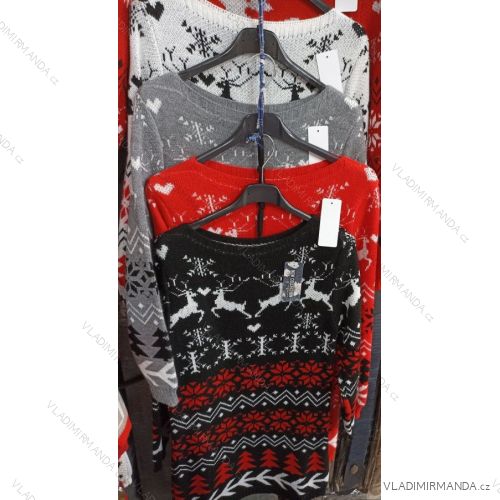 Women's warm knitted sweater long sleeve (uni sm) ITALIAN FASHION IM51931151