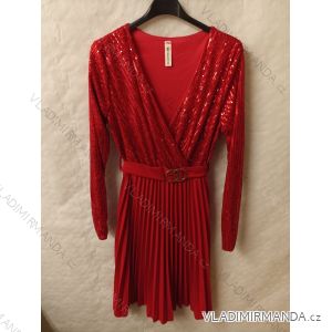 Dress with 3/4-sleeve ladies pocket (uni sl) ITALIAN Fashion IMWD20529