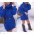 Summer long sleeve flowered women's dress (UNI S / L) ITALIAN FASHION IMK20150