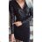 Women's elegant long sleeve shirt dress (S / M ONE SIZE) ITALIAN FASHION IMWK21013