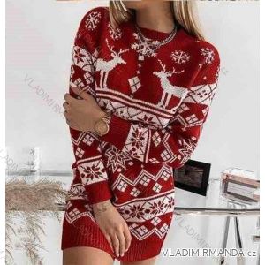 Dress / sweater knitted long sleeve (uni sl) ITALIAN Fashion IMWK21675