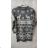 Women's Knitted Long Sleeve Dress (L/XL ONE SIZE) ITALIAN FASHION IMD211019 black M / L