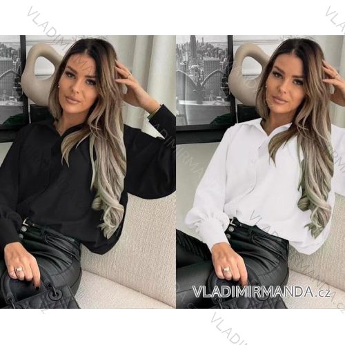 Women's long sleeve shirt (S / M / L ONE SIZE) ITALIAN FASHION IMWA21005