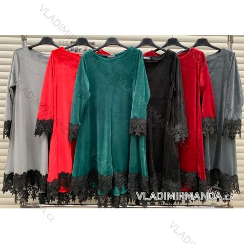 Dress with 3/4-sleeve ladies pocket (uni sl) ITALIAN Fashion IMWD20527