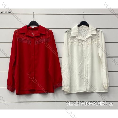 Women's long sleeve shirt (S / M / L ONE SIZE) ITALIAN FASHION IMWA21005