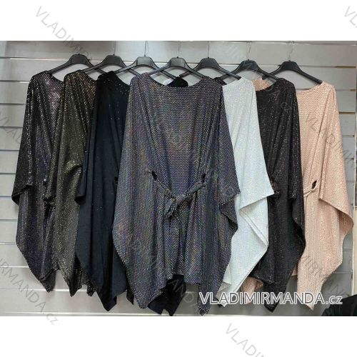 Summer long sleeve flowered women's dress (UNI S / L) ITALIAN FASHION IMK20150