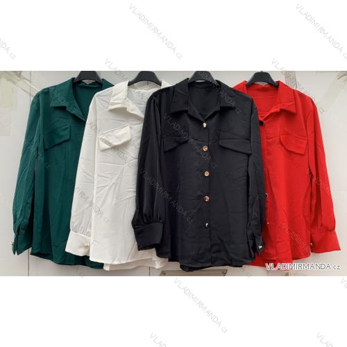 Buttoned Dress with Buttoned Ladies (uni s-m) ITALIAN FASHION IM2203948