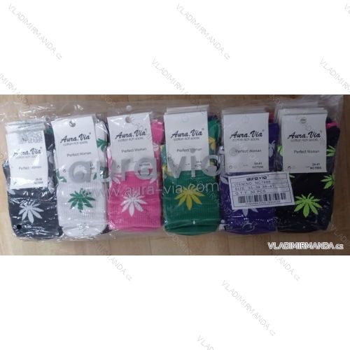 Women's low socks (35-41) AURA.VIA NC5625